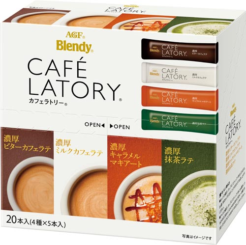 味の素ａｇｆ カフェラトリー スティックアソート ２０本入 ２ カウネット