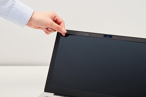 カウネット 取り外しやすい覗き見防止フィルター１３ ３ｗ３枚業務用 カウネット