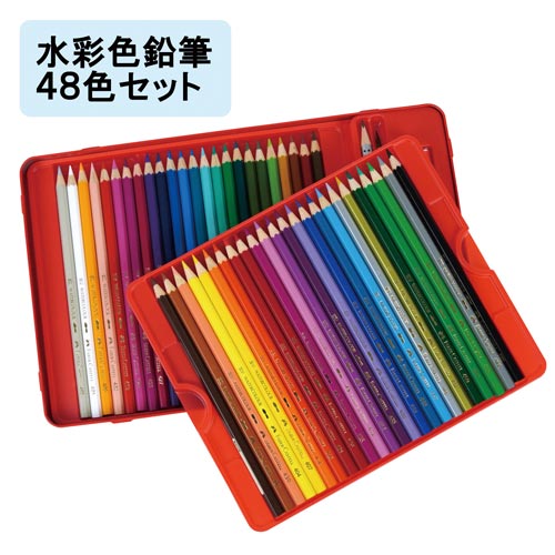 シヤチハタ FC 水彩色鉛筆 48色セット W295mm シヤチハタ FC 水彩色鉛筆 48色セット W295mm