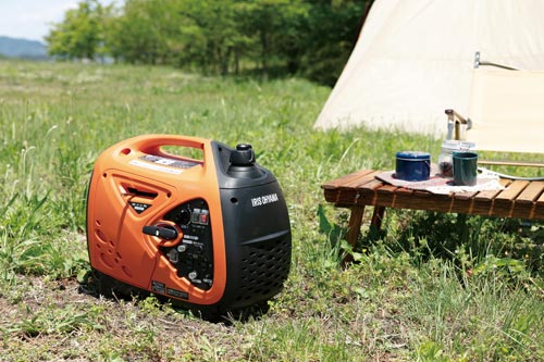 アイリスオーヤマ インバーター発電機 900W 485×281