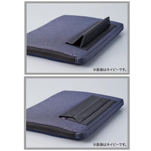 カウネット テレワークノートpcカバースタンドタイプ ネイビー カウネット カウネット テレワークノートpcカバースタンドタイプ ネイビー カウネット