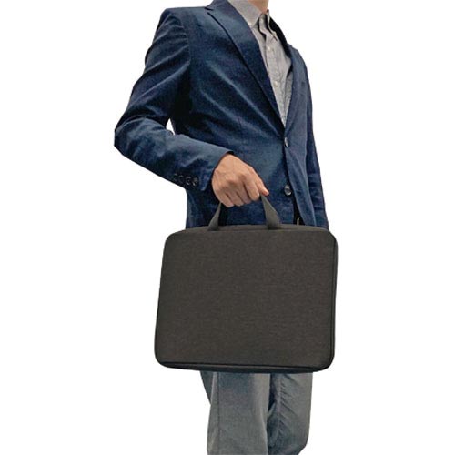 クツワ ノートｐｃバッグ パーソナルスポット ブラック カウネット