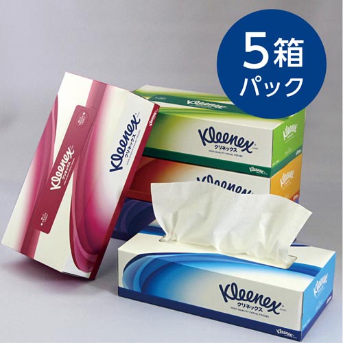 日本製紙クレシア クリネックスティシュー １梱（６０箱） １－４梱