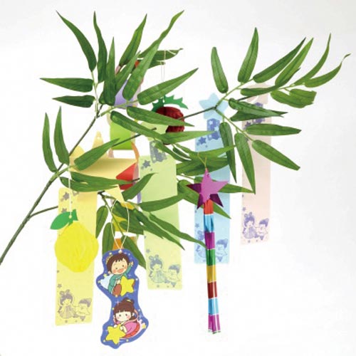 ササガワ 七夕飾り笹中７６０ カウネット