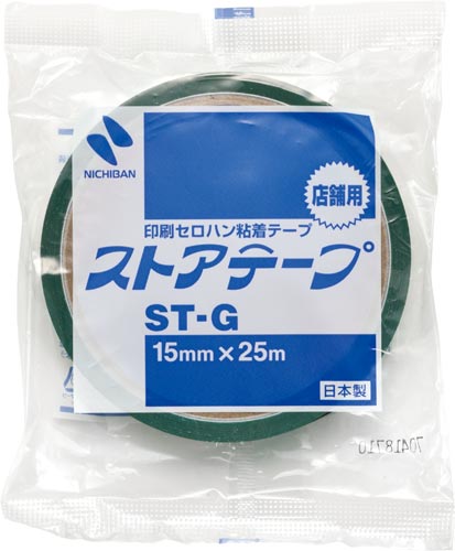 ニチバン ストアテープエコ １巻 幅１５ｍｍ×長さ２５ｍ×芯径７６ｍｍ