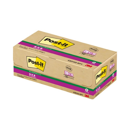 ポストイット 強粘着 罫線入 75×75