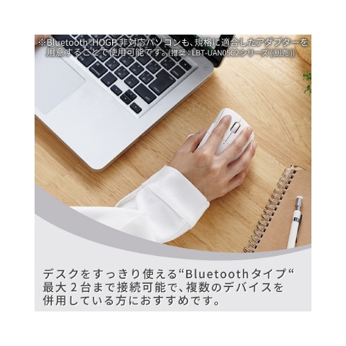 Bluetooth5.0 抗菌静音マウス SHELLPHA