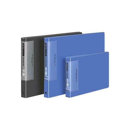 クリヤーブック ウェーブカットポケット 差替式 中紙あり