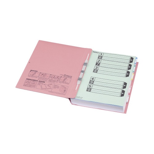 カラー仕切カード (ガバット・背幅伸縮ファイル用)