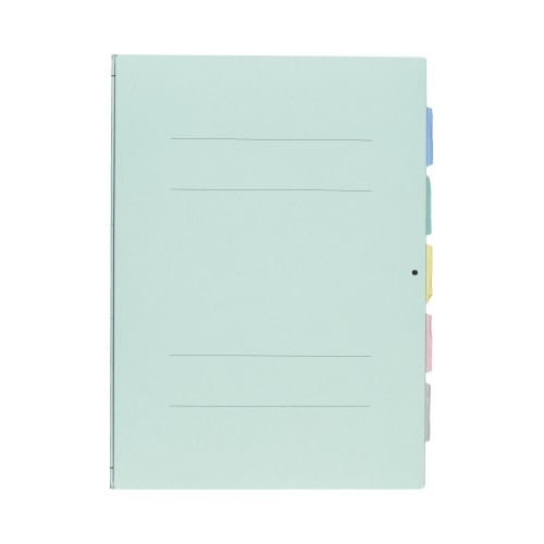 カラー仕切カード (ガバット・背幅伸縮ファイル用)