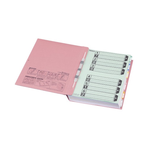 カラー仕切カード (ガバット・背幅伸縮ファイル用)