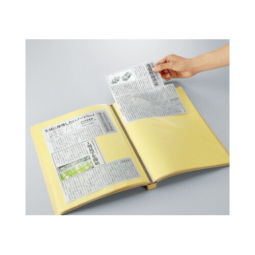 クリヤーブック クラフトタイプ 固定式 中紙あり