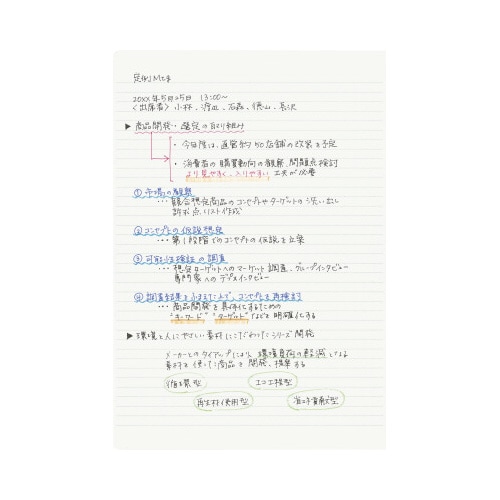 ソフトリングノート(ドット入り罫線)