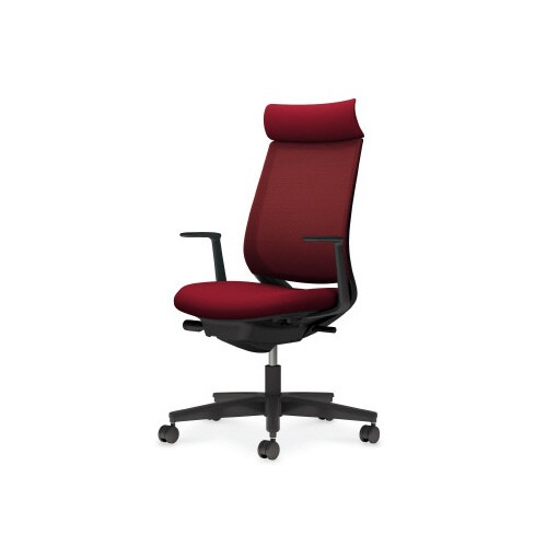 ミトラ2 本体ブラック 背メッシュ アディショナルバック L型肘 ランバー無 黒脚 軟床用