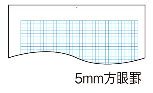 コピー用箋Ａ４　５ｍｍ方眼ブルー刷り　１０冊　コヒ－１５Ｎ×１０　業務用