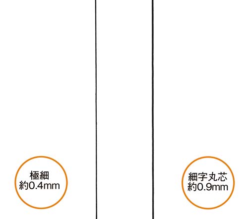 三菱鉛筆 水性マーカー プロッキー 細・極細 黒 細字丸芯０．９ｍｍ