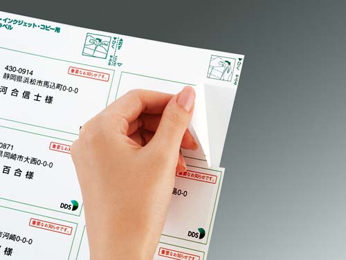 コクヨ はかどりラベル Ａ４ １０面 Ｗｏｒｄ対応１００枚 ＫＰＣ