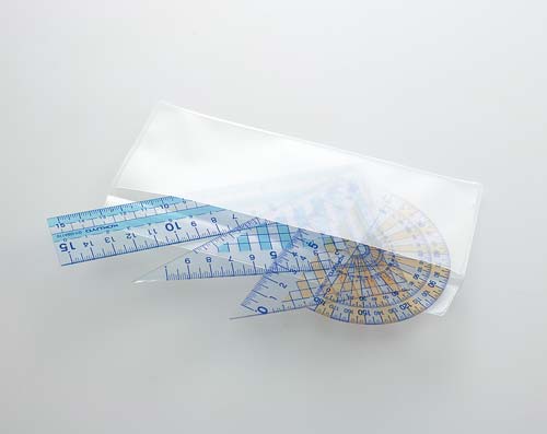 コクヨ 定規セット直線定規 三角定規 分度器専用ケース付 カウネット コクヨ 定規セット直線定規 三角定規 分度器専用ケース付 カウネット
