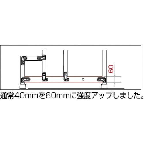 ⭐️値下げ⭐️ＴＲＵＳＣＯ　作業用踏台　アルミ製