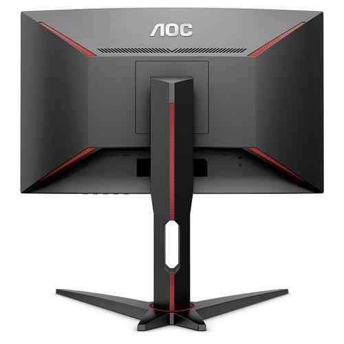 ＡＯＣ ２３．６型ワイド液晶ゲーミング曲面モニター 黒 Ｃ２４Ｇ１ ...