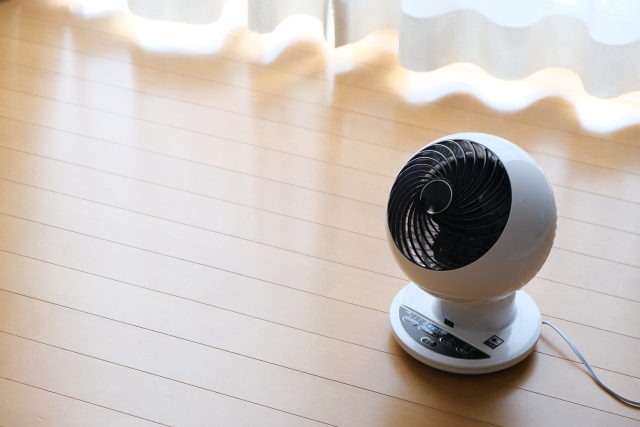 お手入れがしやすい【2024年】360度首振り機能付きサーキュレーター 18