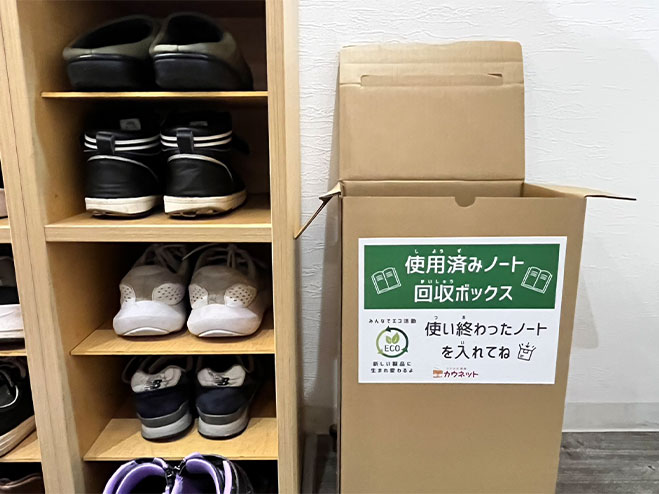 �g�p�ς݃m�[�g����{�b�N�X�̉摜