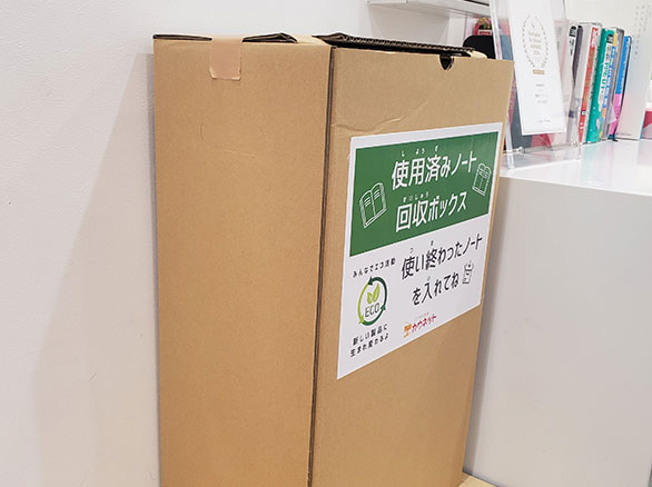 �g�p�ς݃m�[�g����{�b�N�X�̉摜