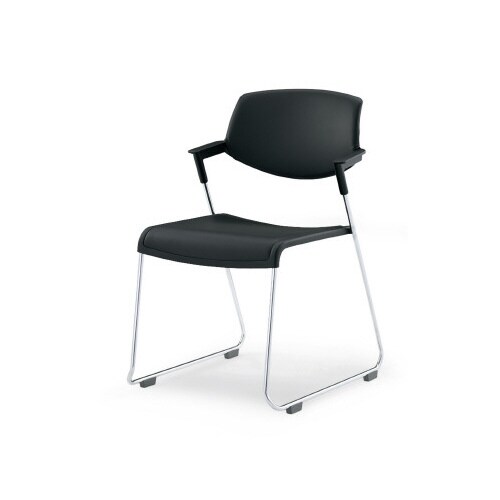 サティオ 背カバー ブラックシェル ブラック