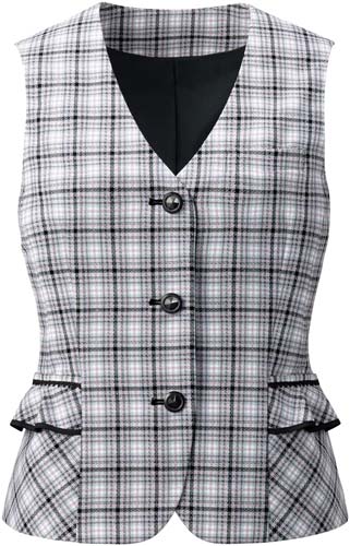 ベスト FV36156−3 ピンク×ブラック 7号