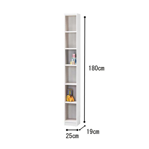 オーダー木製ラックWH H1800W250D190