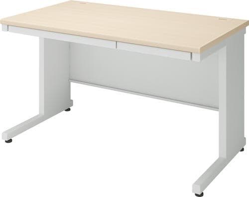 インベント平机奥行700幅1200ナチュラル脚WH