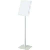 角度調節機能付案内板 ホワイト