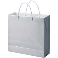 ビニール被せバッグ白