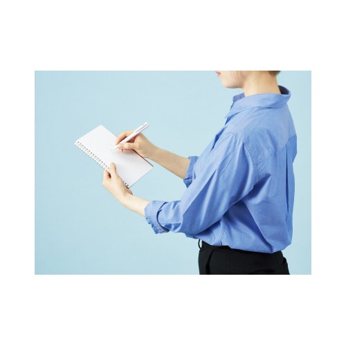 ソフトリングノートぺノット5mm方眼B6変形 黒